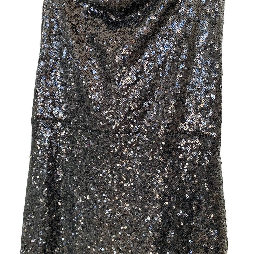 Nookie Black Sequin Maxi Dress - Picture 8 of 11